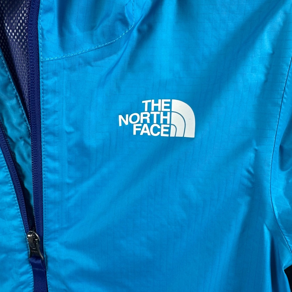 The North Face Boys Blue DryVent Rain Jacket Hooded Size M 10/12 - Picture 5 of 12